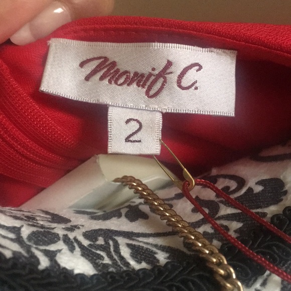 NWT Monif C. Asymmetrical Dress🌹 - Picture 7 of 7